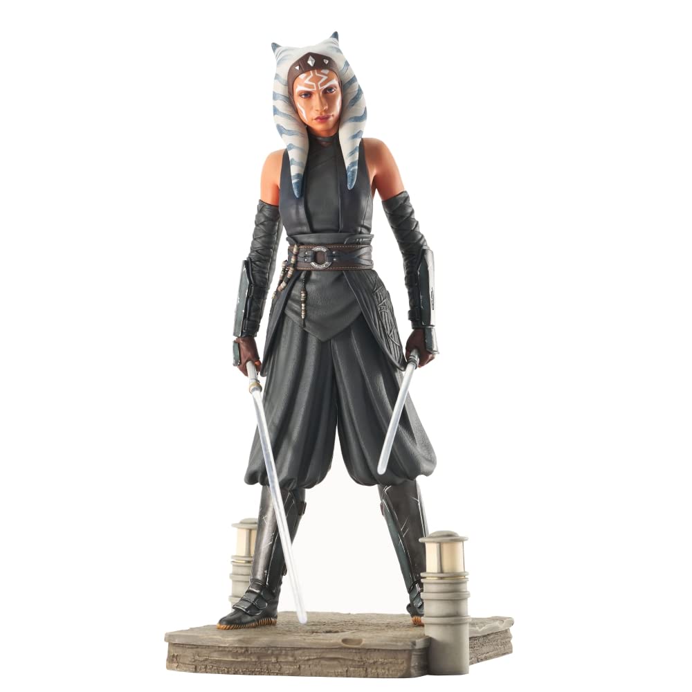 ダイアモンドセレクトトイズ スター・ウォーズ マンダロリアン：アソーカ・タノ (シーズン2版) プレミアコレクション スタチュー マルチカラー 10インチ