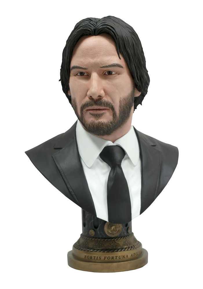 ダイアモンドセレクトトイズ ジョン・ウィック レジェンズ・イン・3D：チャプター2 ジョン・ウィック 1/2スケール バスト