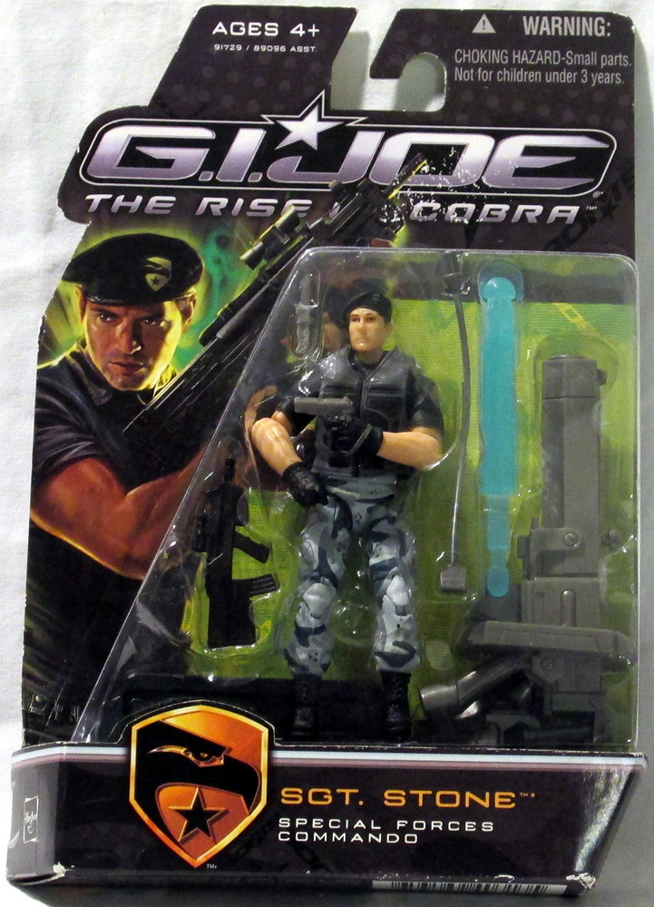 G.I.ジョー バック2リベンジ 3.75インチ アクションフィギュア SGT. ストーン (スペシャルフォース コマンドー)|Basqueバスク