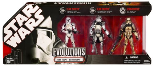 スター・ウォーズ エボリューションズ 3パック：クローン・トルーパーからストームトルーパーへ｜Basqueバスク