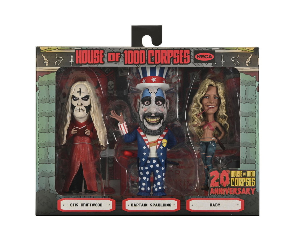 NECA マーダー・ライド・ショー リトルビッグヘッド 3パック