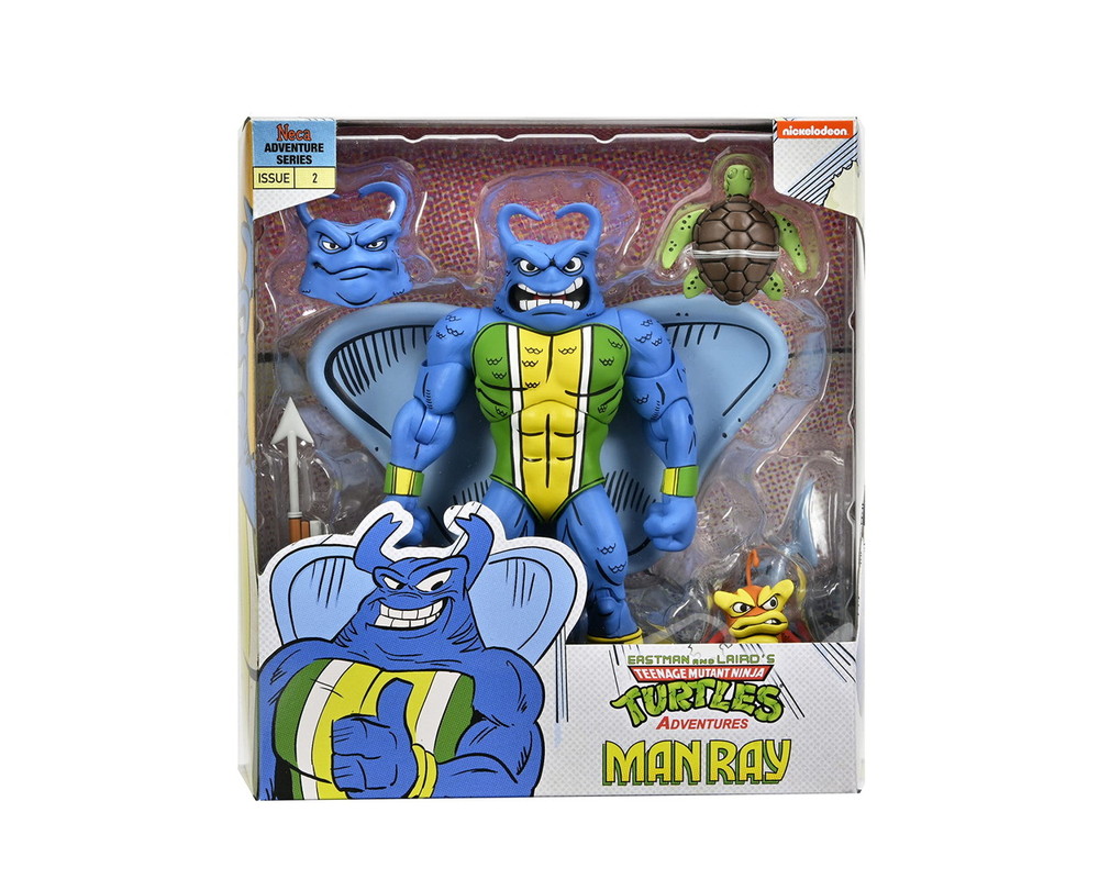 NECA TMNT アーチーコミック版 7インチスケール アクションフィギュア マン・レイ|Basqueバスク