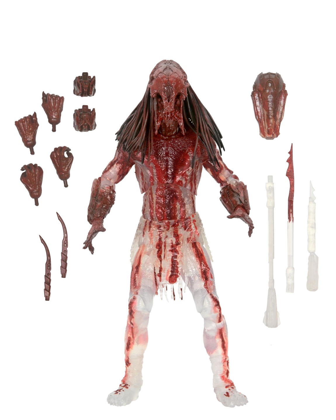 NECA プレデター：ザ・プレイ プレデター ベアブラッド アルティメット 7インチ アクションフィギュア｜Basqueバスク