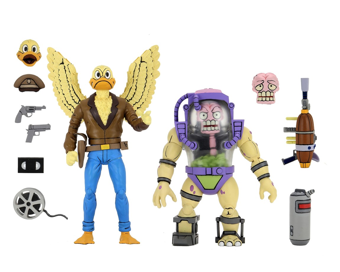 NECA タートルズ エース・ダック & ムタゲンマン アクションフィギュア 2体セット 7インチ｜Basqueバスク