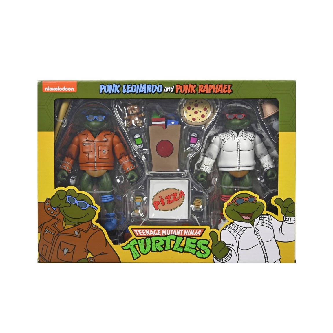 NECA タートルズ パンク レオナルド & パンク ラファエロ アクションフィギュア 2体セット 7インチ｜Basqueバスク