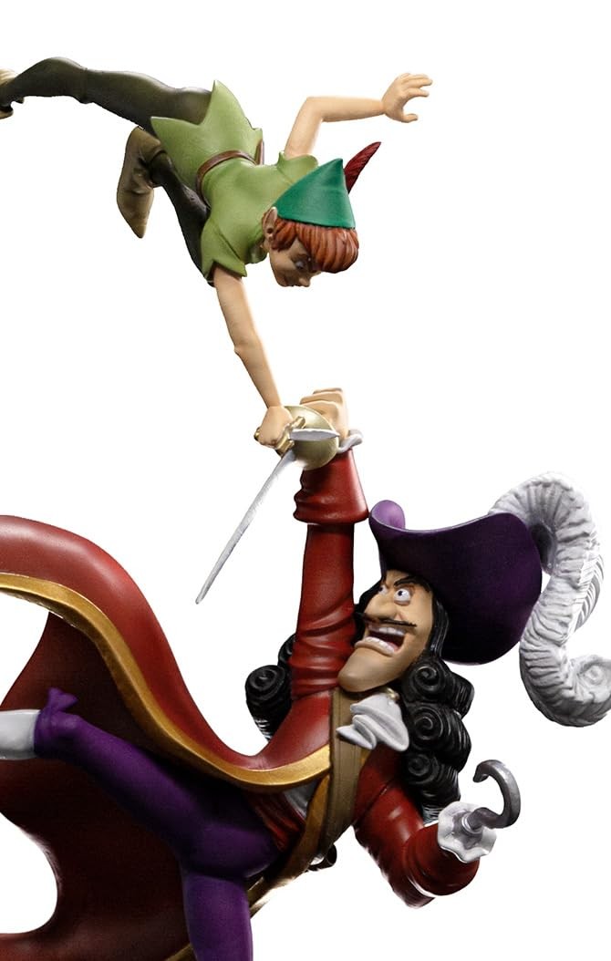 アイアンスタジオ ディズニー ピーター・パン vs フック船長 スタチュー Art Scale 1/10 ディズニー100周年記念｜Basqueバスク