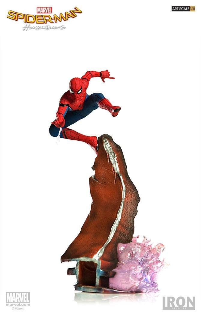 アイアンスタジオ マーベル スパイダーマン:ホームカミング スパイダーマン スタチュー Art Scale 1/10|Basqueバスク