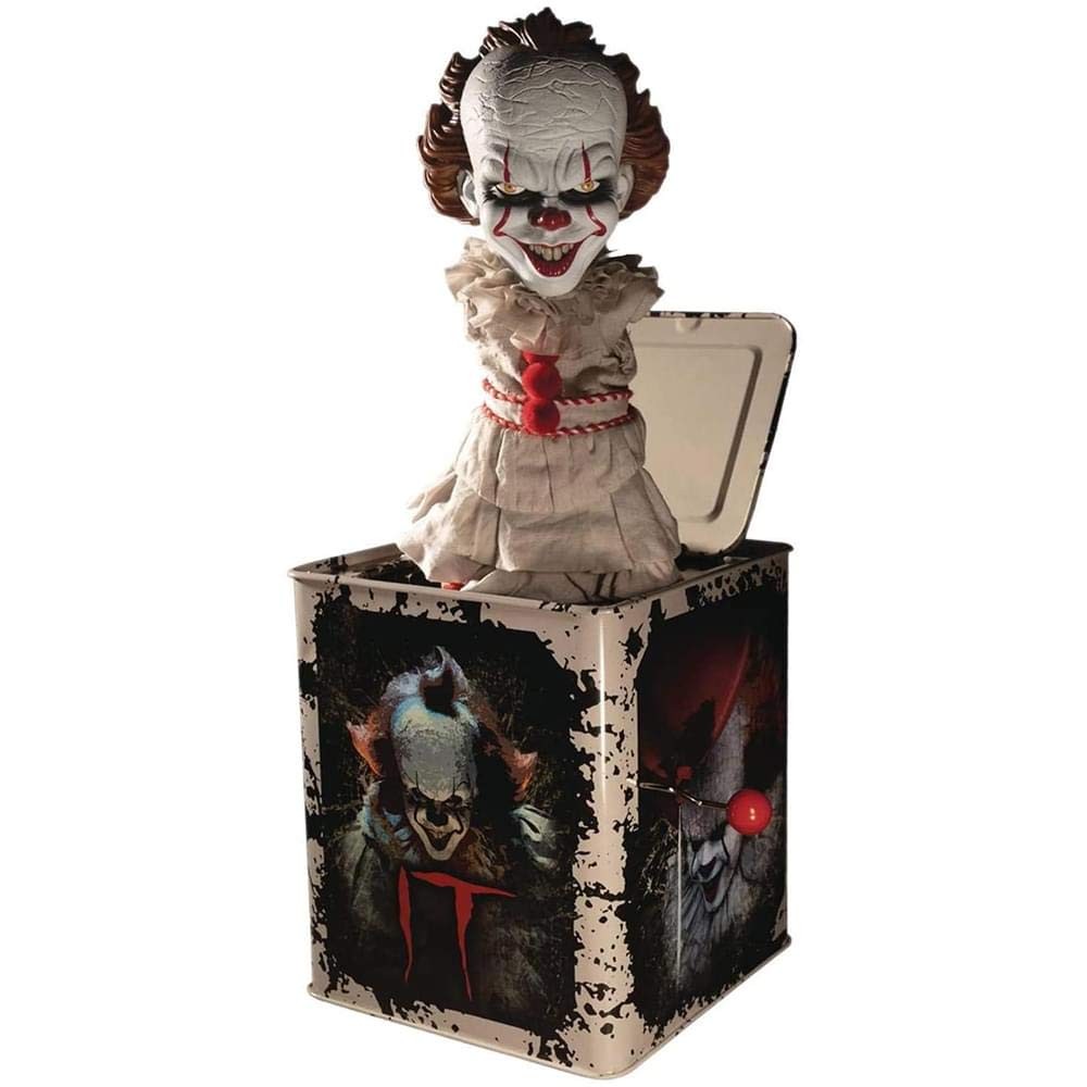 Mezco Burst-A-Box IT イット それが見えたら、終わり。 ペニーワイズ びっくり箱 フィギュア 全高約35cm｜Basqueバスク 58,320円