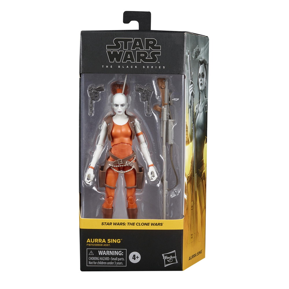 スター・ウォーズ ブラックシリーズ オーラ・シング 6インチスケール クローン・ウォーズ コレクティブル アクションフィギュア画像