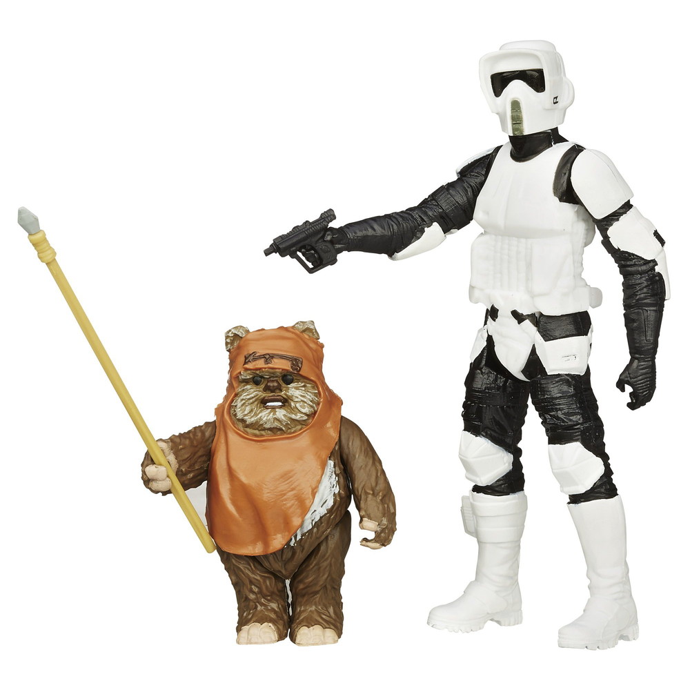 スター・ウォーズ ミッションシリーズ ウィケットとバイカースカウト アクションフィギュア