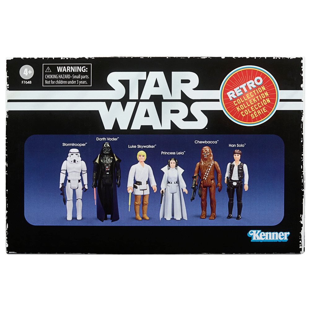 ハズブロ スター・ウォーズ レトロコレクション アクションフィギュア セット 新たなる希望 コレクティブル マルチパック