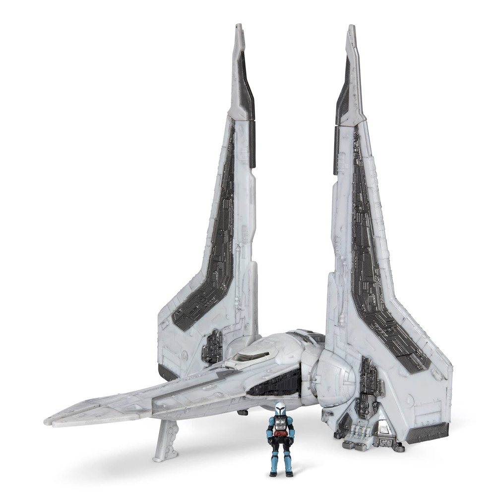 STAR WARS マイクロギャラクシースクワッドロン ボーカタン・クライズのガントレット・スターファイター 5インチビークルと1インチフィギュア付き