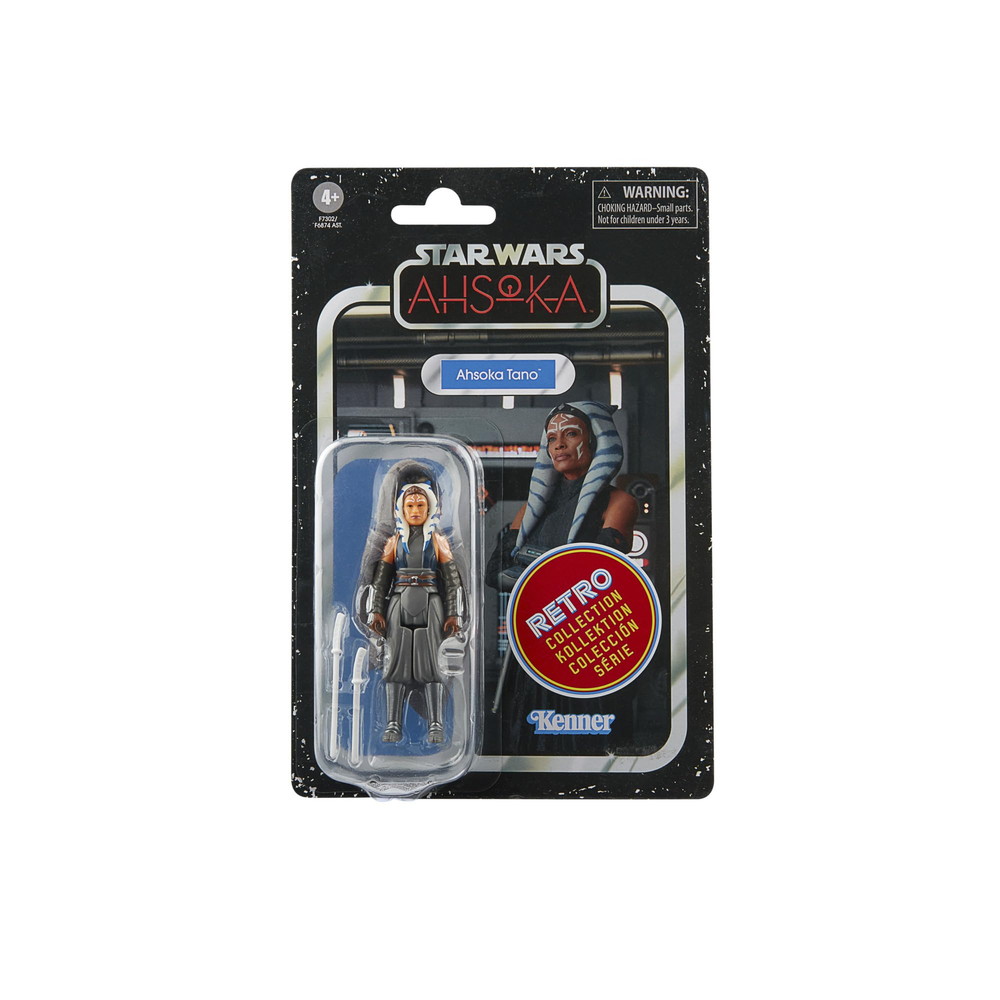スター・ウォーズ レトロコレクション アソーカ・タノ アクションフィギュア 9.5cm コレクティブル 2体セット
