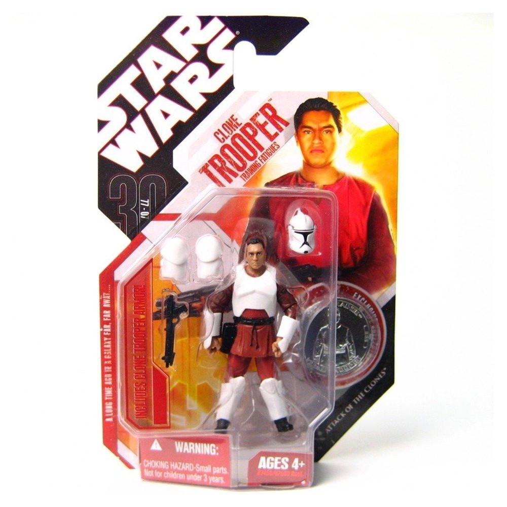 スター・ウォーズ クローン・トルーパー トレーニングファティーグ コレクターコイン付き