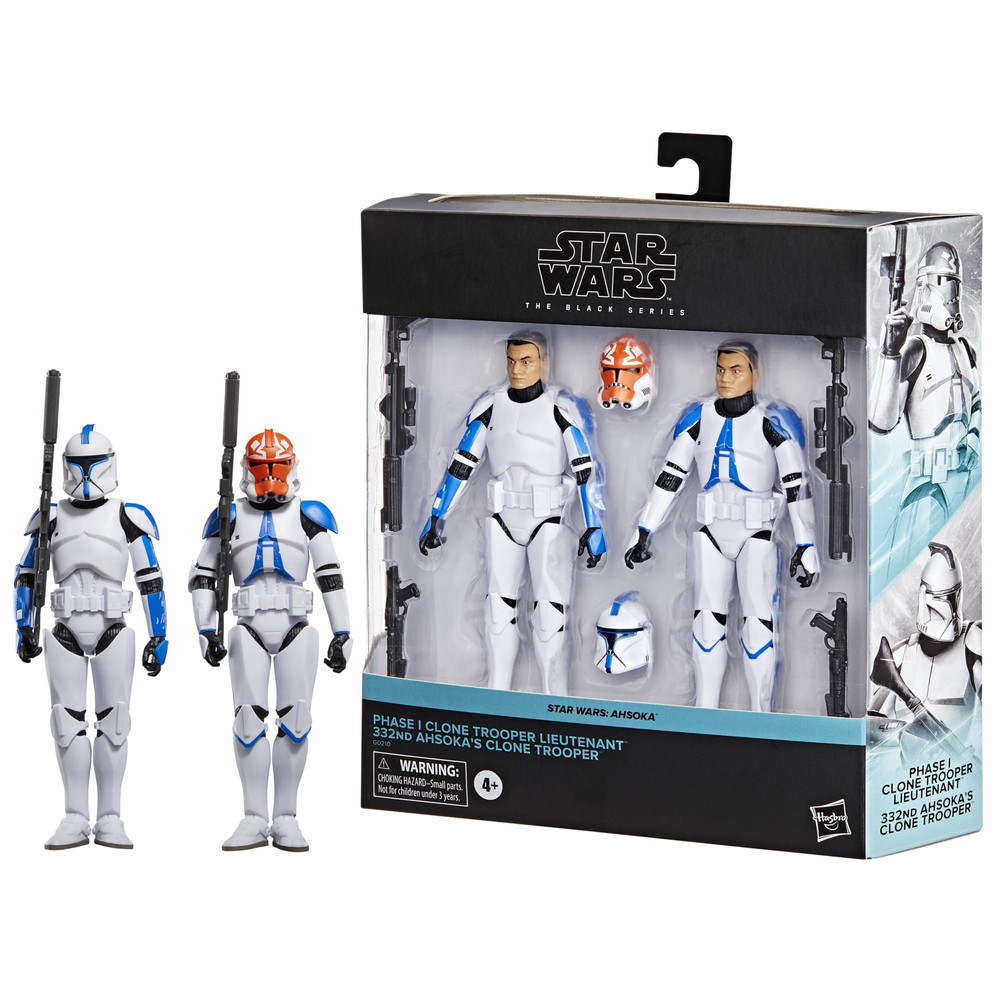 スター・ウォーズ ブラックシリーズ 6インチ アクションフィギュア 2体セット クローン・トルーパー中尉 & 332nd クローン・トルーパー 予約商品