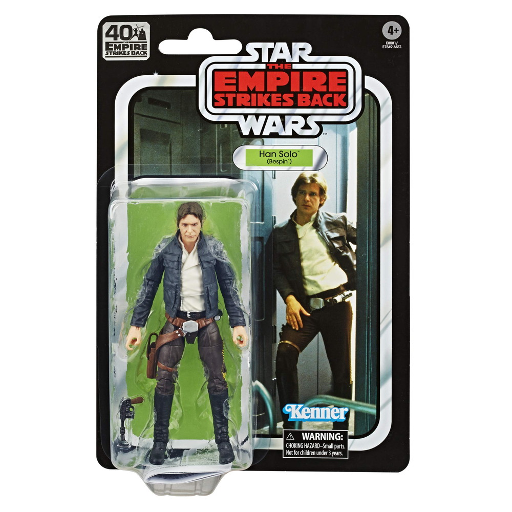 スター・ウォーズ ブラックシリーズ ハン・ソロ ベスピン 6インチスケール 帝国の逆襲 40周年記念 コレクション アクションフィギュア