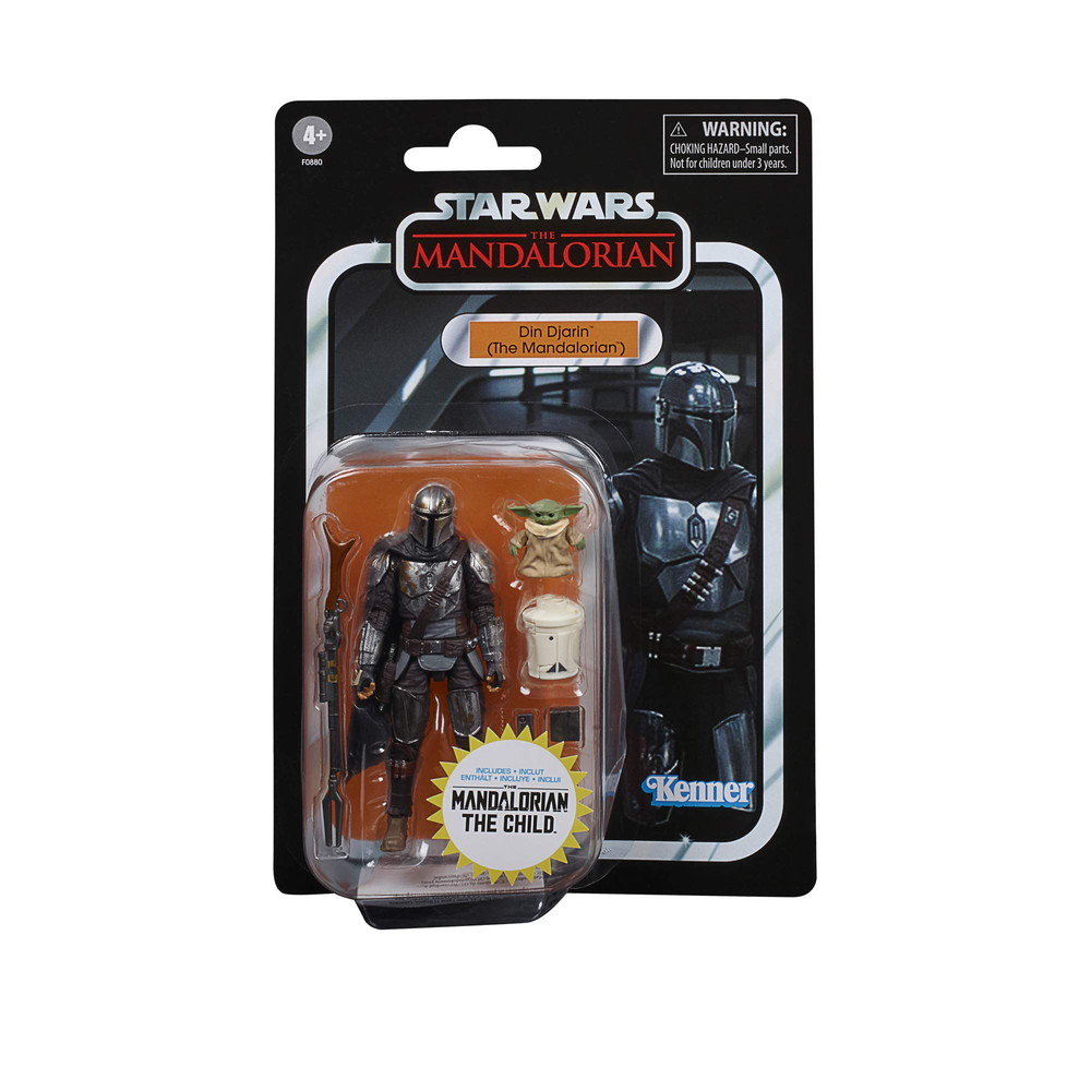 スター・ウォーズ ヴィンテージコレクション ディン・ジャリン(マンダロリアン)とザ・チャイルド 9.5cmスケール アクションフィギュア