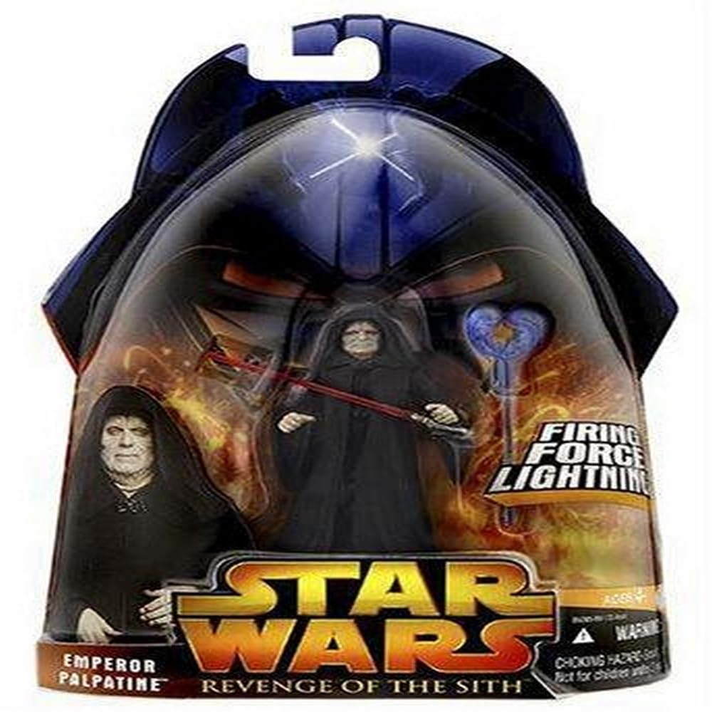 スター・ウォーズ エピソード3 シスの復讐 フォースライトニングを放つパルパティーン皇帝 フィギュア #12