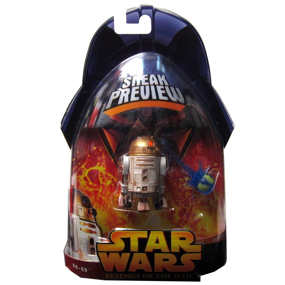 スター・ウォーズ エピソード3 シスの復讐 スニークプレビュー R4-G9 アクションフィギュア Hasbro