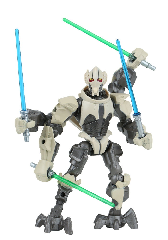 スター・ウォーズ デラックス エピソードIII グリーヴァス将軍 フィギュア 装備付き