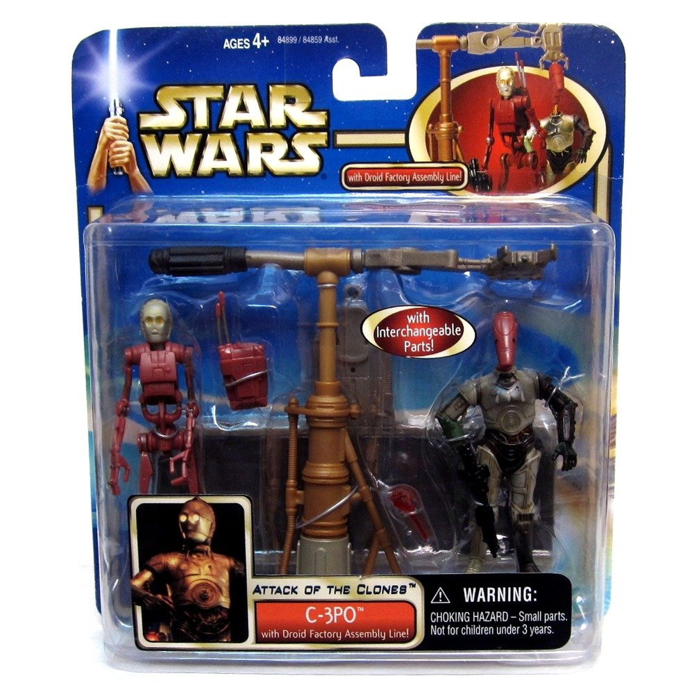 スター・ウォーズ エピソード2/クローンの攻撃 C-3PO ドロイド工場組立ライン フィギュア