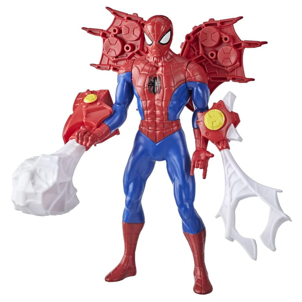 ハズブロ Marvel スパイダーマン アクションフィギュア 9.5インチ スーパーヒーロー フィギュア&ギア