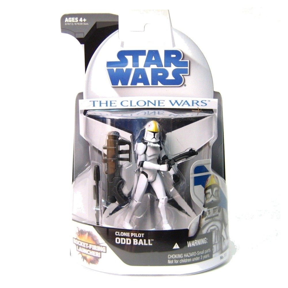 スター・ウォーズ クローン・ウォーズ アニメーションシリーズ アクションフィギュア No.11 クローン・パイロット オッド・ボール画像