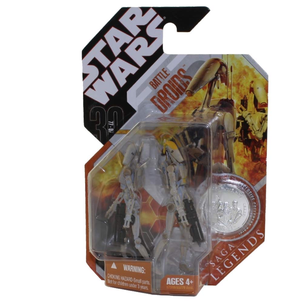 ハズブロ スターウォース サーガレジェンド バトルドロイド グレー&タン カラーバリアント フィギュア