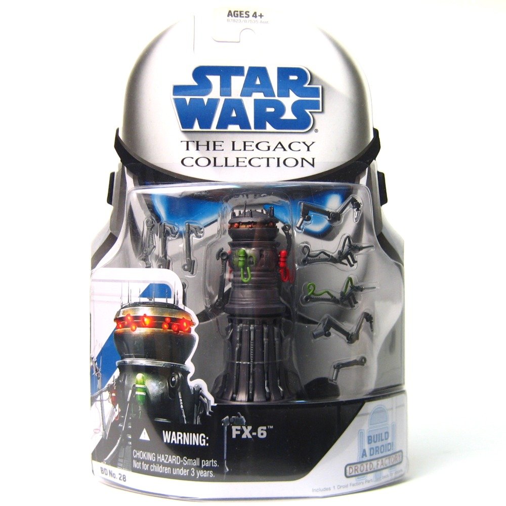 スター・ウォーズ クローン・ウォーズ レガシーコレクション ビルドアドロイド ファクトリー アクションフィギュア BD No.28 FX-6