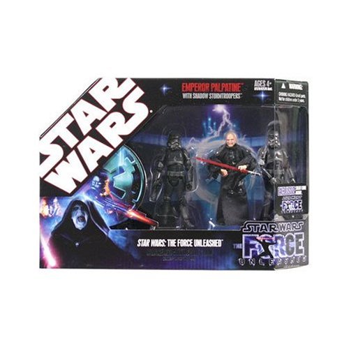 スター・ウォーズ サガ 2008 フォース・アンリーシュド 限定記念コレクション パルパティーン皇帝 シャドウストームトルーパー付き