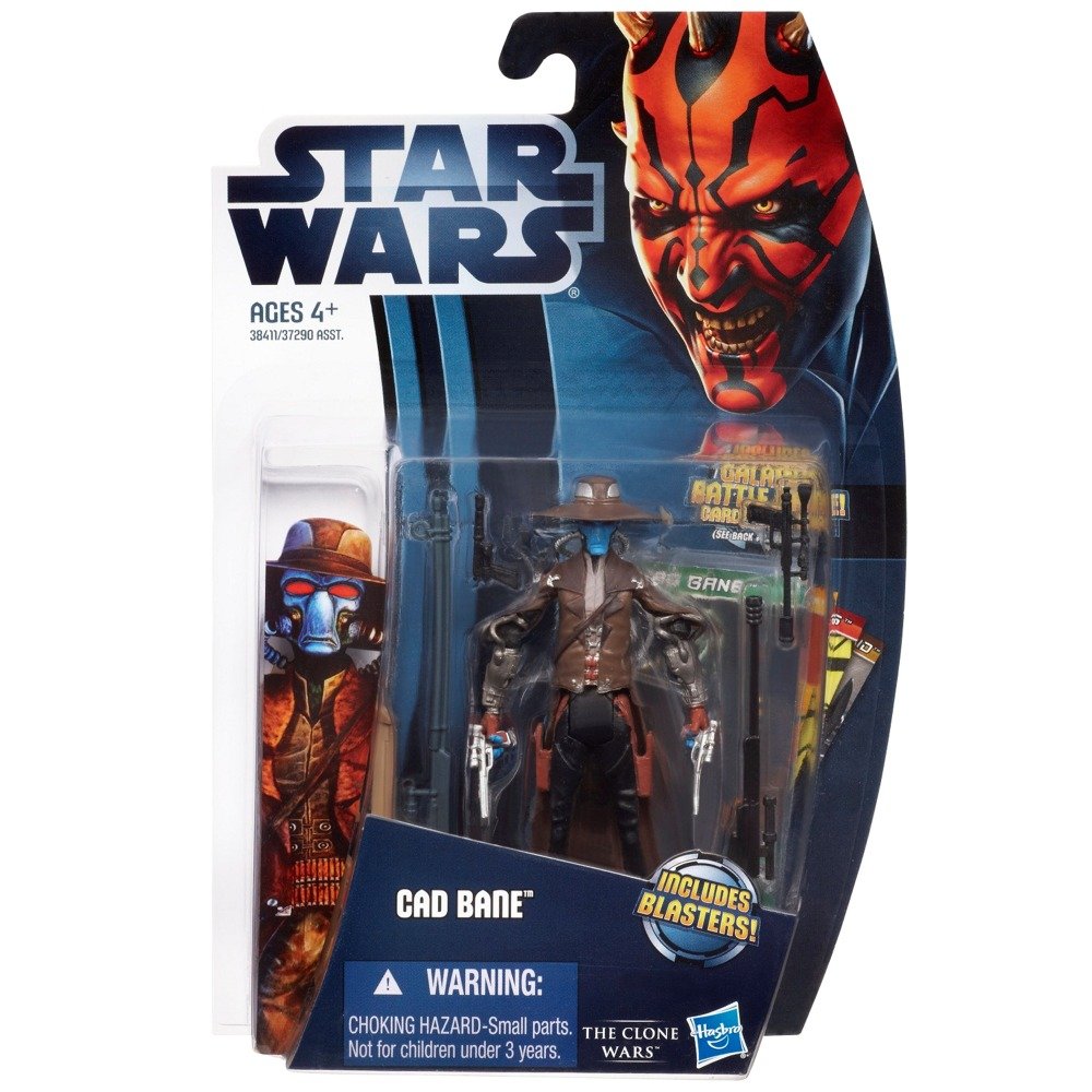 Star Wars クローン・ウォーズ アニメシリーズ キャド・ベイン アクションフィギュア 3.75インチ