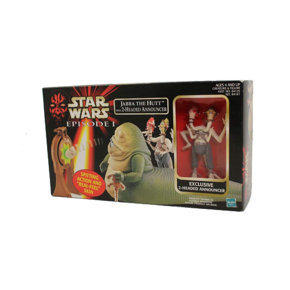 スター・ウォーズ エピソード1 ジャバ・ザ・ハット 2頭アナウンサーフィギュア付き プレイセット
