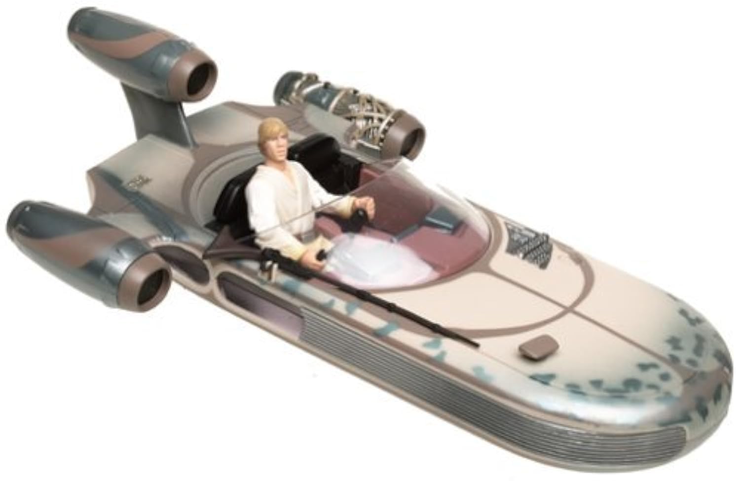 スター・ウォーズ ルーク・スカイウォーカー ランドスピーダー 浮遊エフェクト付き フィギュア