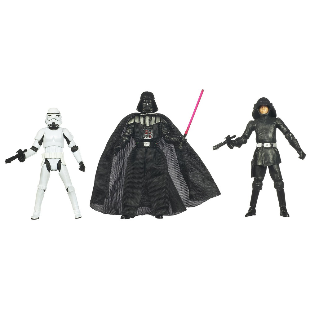 スター・ウォーズ エピソード4 新たなる希望 限定フィギュア3体セット ヴィラン ストームトルーパー ダース・ベイダー デス・スクワッド・コマンダー