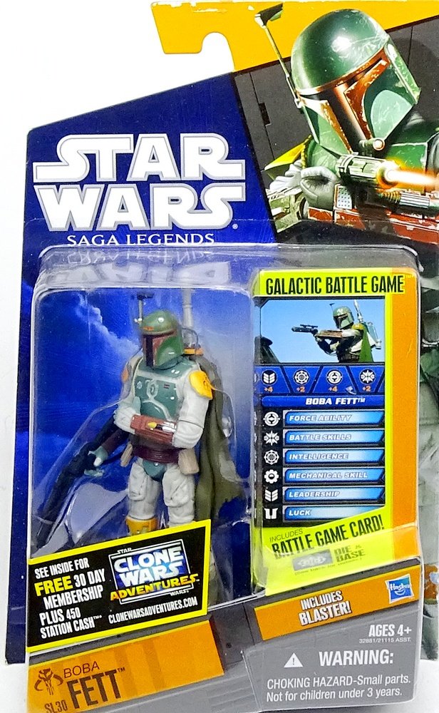 Star Wars サガレジェンド 2011 ボバ・フェット #SL30 3.75インチスケール フィギュア
