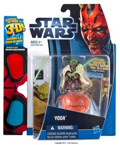 ハズブロ スターウォーズ ディスカバー ザ フォース 2012 ヨーダ アクションフィギュア 限定版