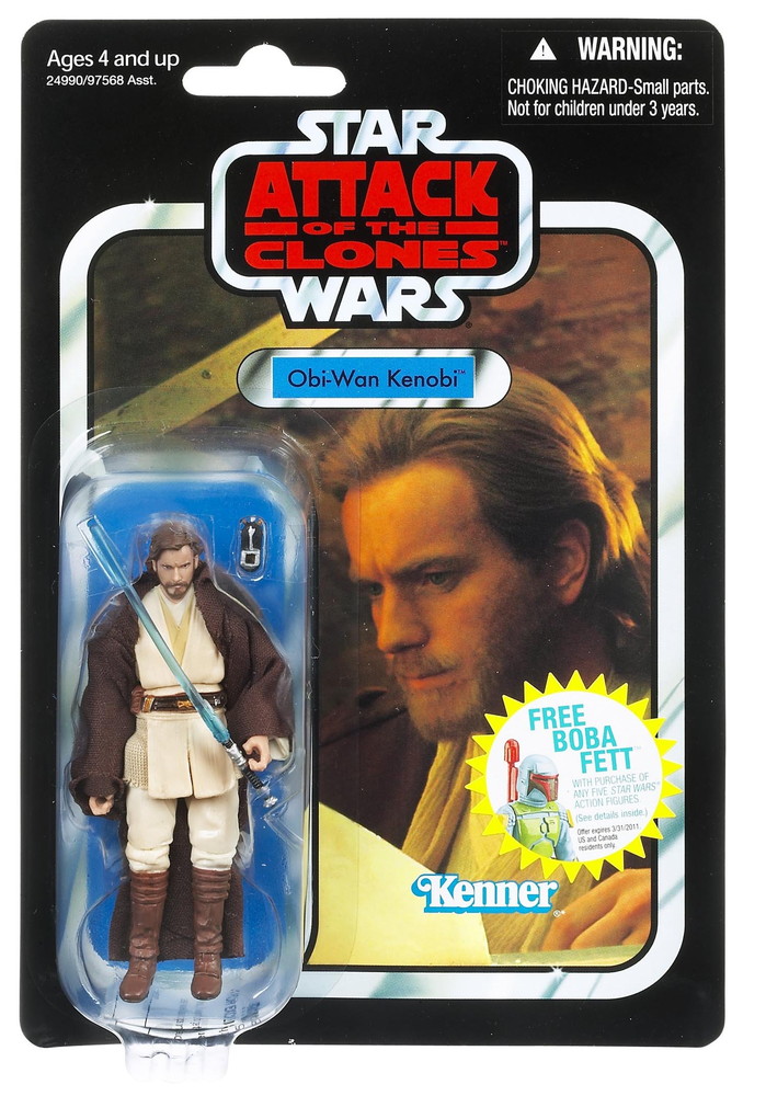 Star Wars アタック・オブ・クローンズ オビ=ワン・ケノービ フィギュア 24990