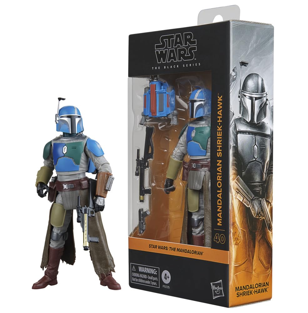 STAR WARS ブラックシリーズ Mandalorianシュリークホーク アクションフィギュア