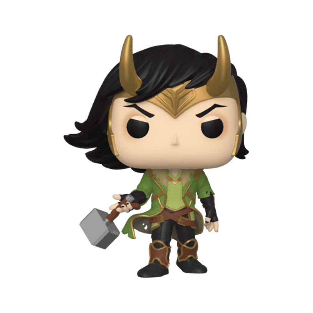 【楽天市場】Funko POP Marvel ロキ Exclusive Vinyl Figure 615 Mjolnir:Basqueバスク