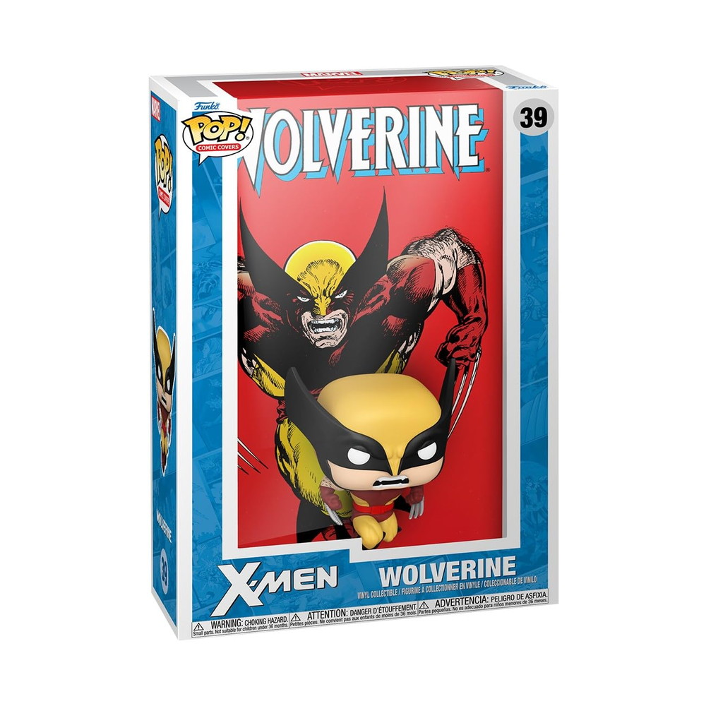 Funko Pop! Comic Cover: Marvel ウルヴァリン #17 ビニールフィギュア ムービーファン向け コレクターズアイテム