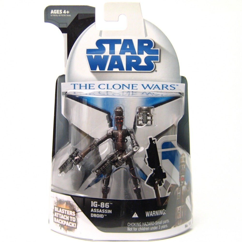 Hasbro Star Wars クローンウォーズ IG86 アサシンドロイド アクションフィギュア #18|Basqueバスク