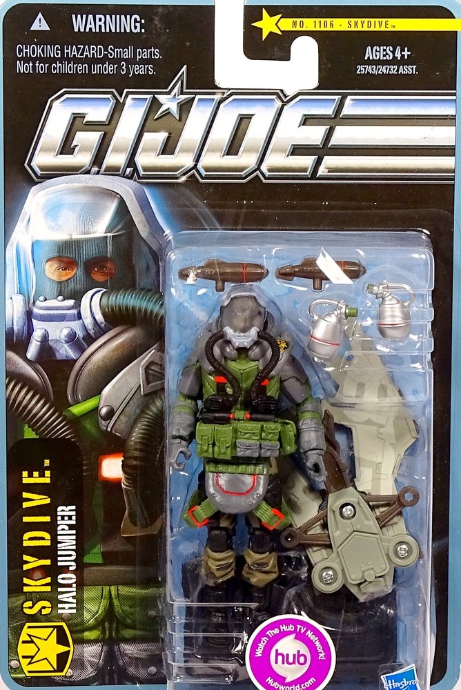 Hasbro G.I. Joe パースートオブコブラ 3 3/4インチ アクションフィギュア スカイダイブ ウェーブ4 [Toy]｜Basqueバスク