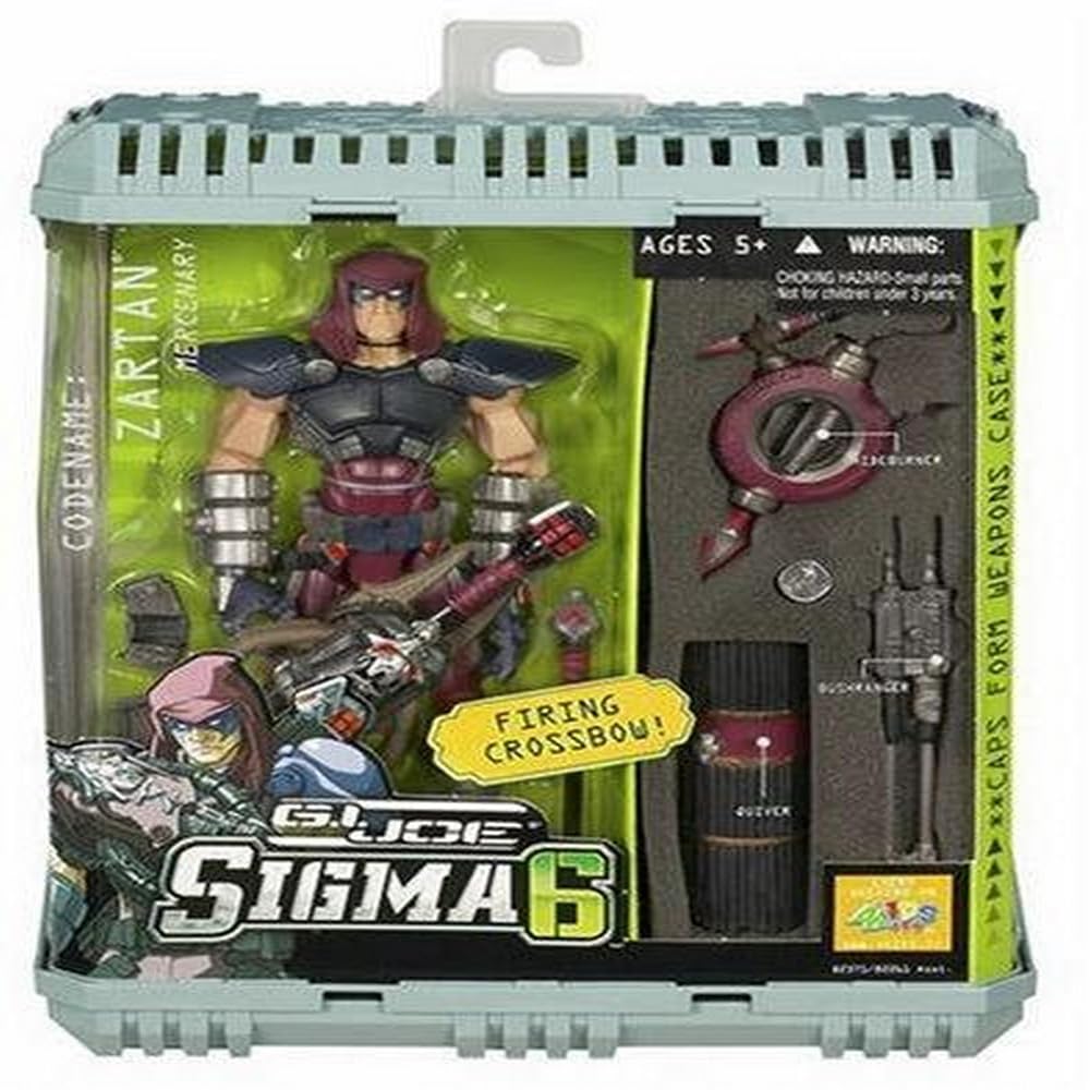 G.I. Joe 8インチ シグマ6 コマンドー ザルタン コブラ傭兵｜Basqueバスク