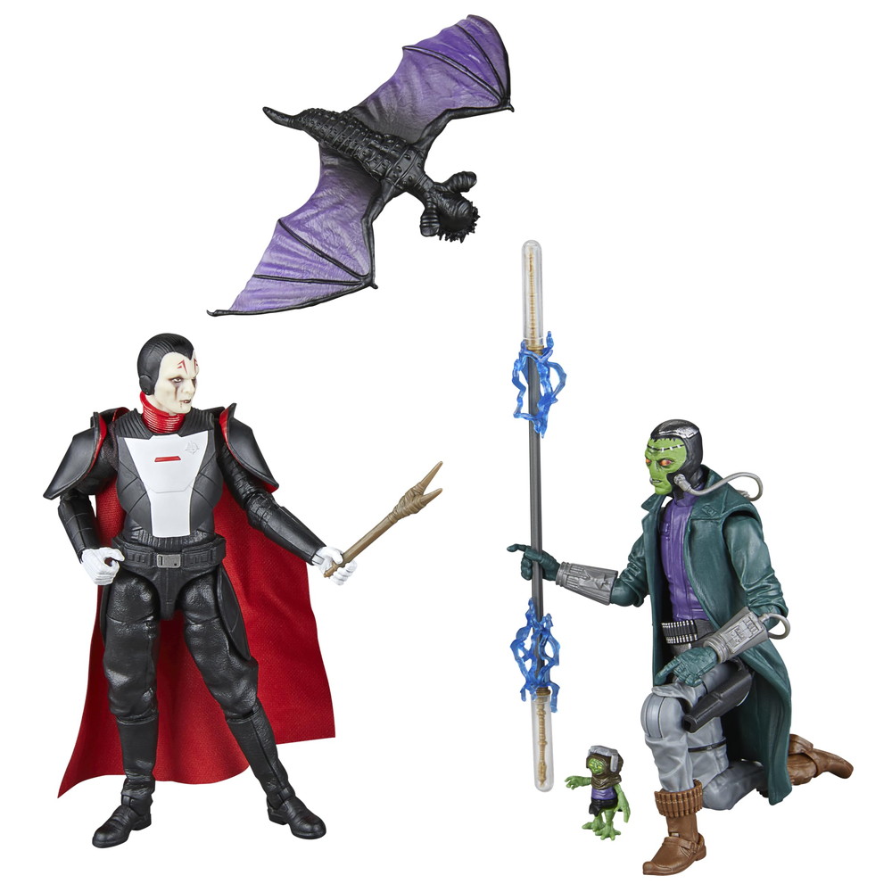 Star Wars Hasbro ブラックシリーズ インクイジター&デュロス賞金稼ぎ（ハロウィンエディション） 宇宙からインスパイアされた6インチアクションフィギュア 2体セット