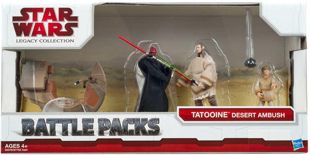 Star Wars 3.75インチ バトルパック アソート タトゥイーン砂漠待ち伏せ|Basqueバスク