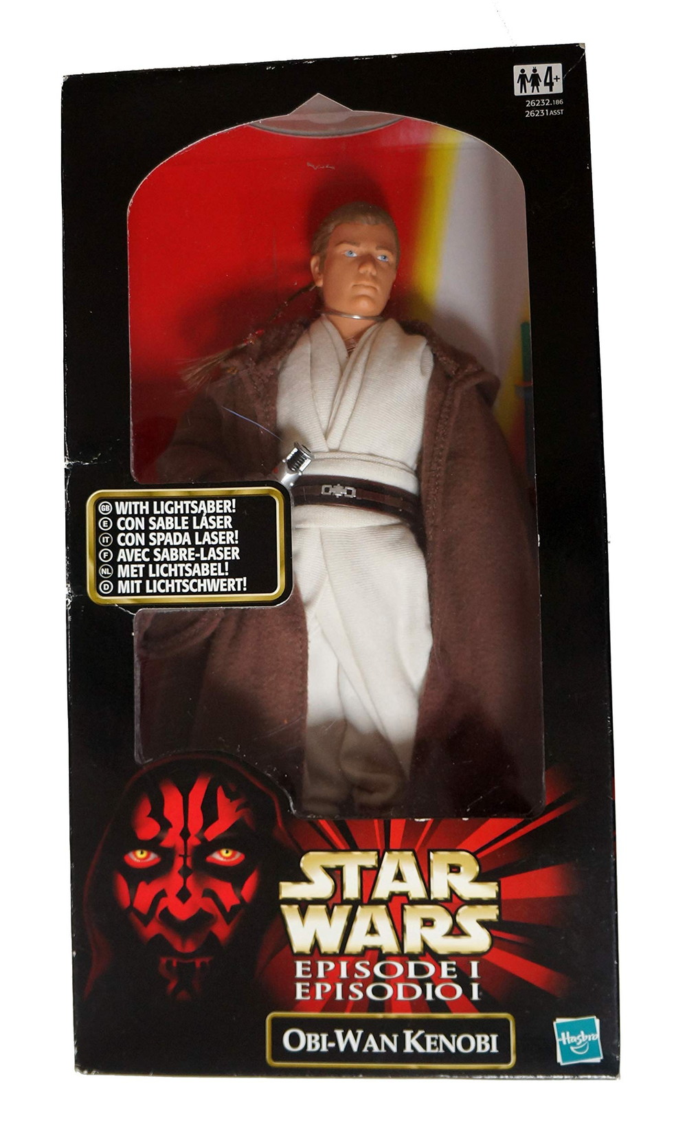 Star Wars: エピソード1 > オビ＝ワン・ケノービ ラージドール Hasbro製｜Basqueバスク