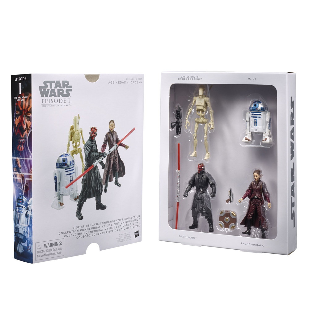 Star Wars デジタルリリース記念コレクション エピソードI ファントム・メナス 3.75インチフィギュア|Basqueバスク