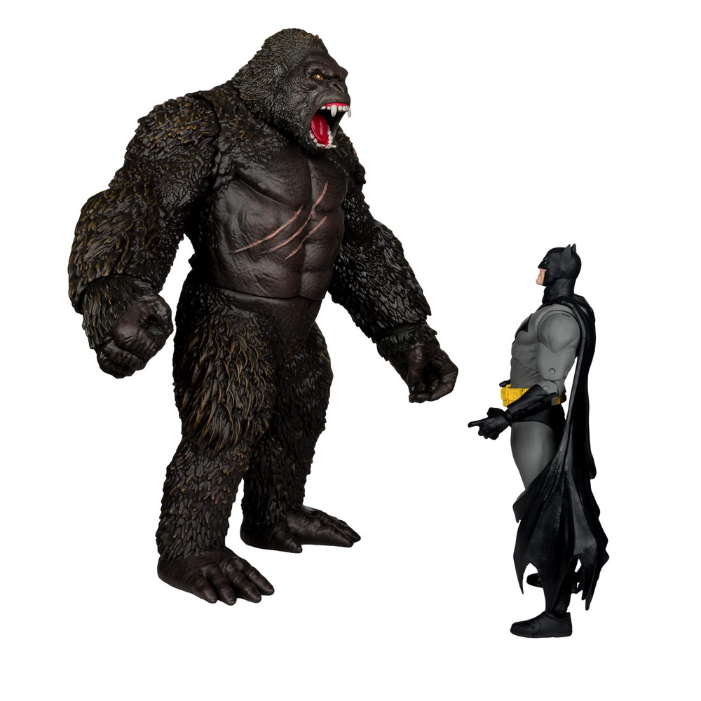McFarlane Toys DC マルチバース バットマン vs コング (ジャスティスリーグ vs ゴジラ vs コング) 2パック