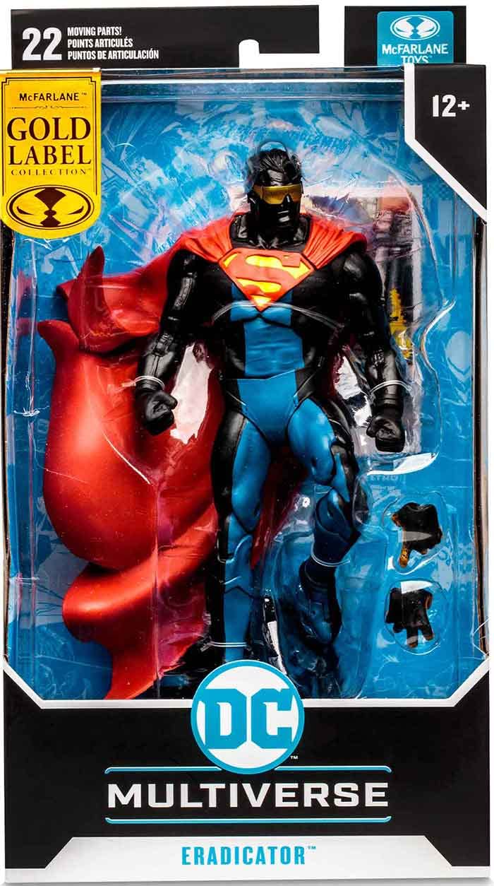 McFarlane Toys DC マルチバース 7インチ エラディケーター (ショックウェーブ) ゴールドラベル TM17003
