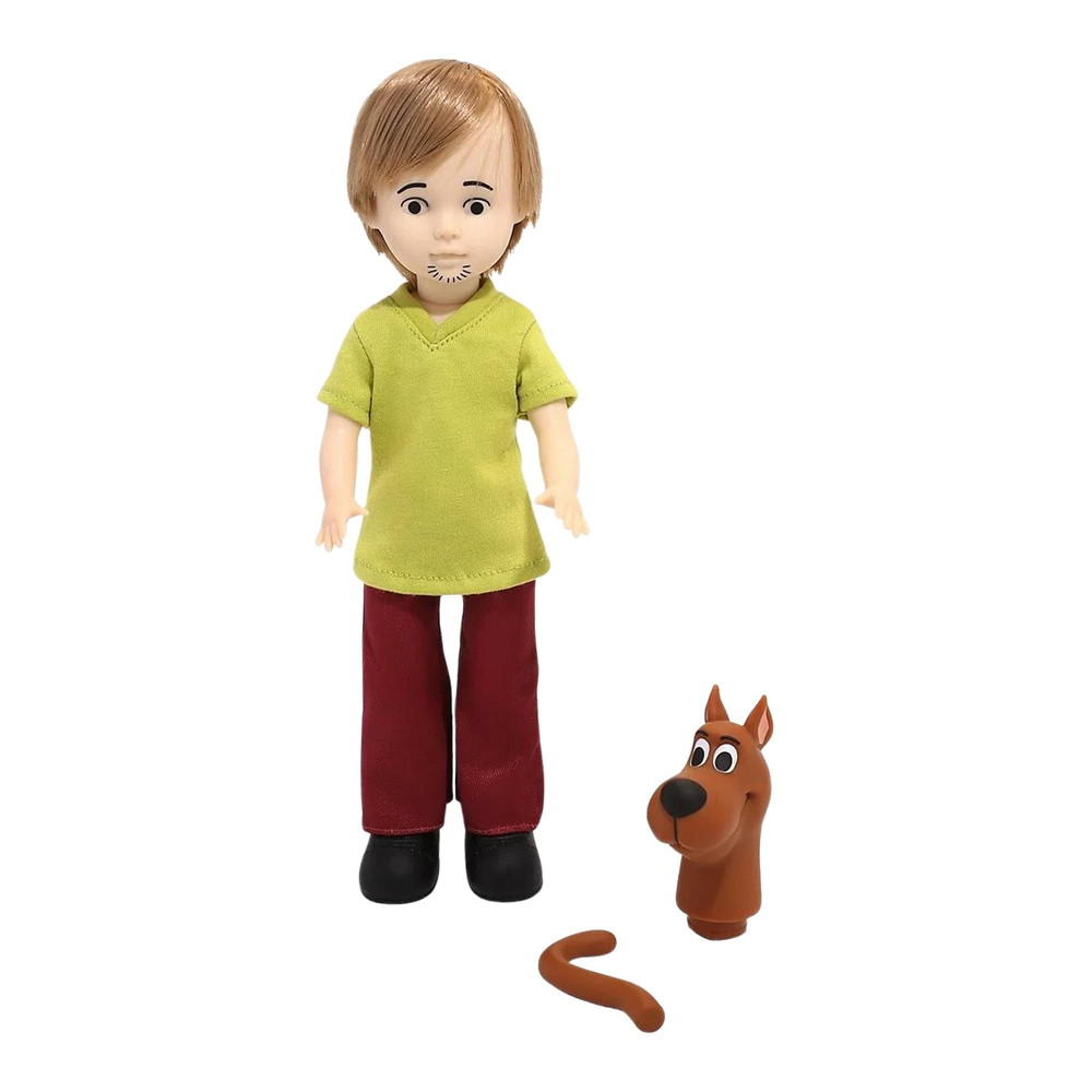 Mezco スクービードゥー＆ミステリーインク 10インチ リビングデッドドール | シャギー グリーン